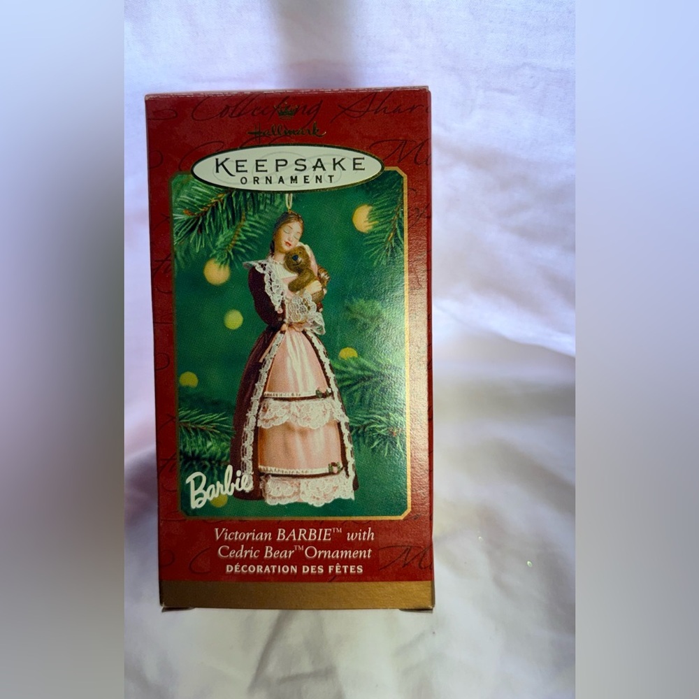 Hallmark Barbie Keepsake Ornament - Red and White